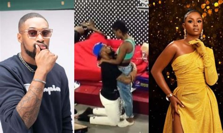 
BBNaija S7: Bella And Sheggz Have Slight Issues After She Insinuated That He Is Tired Of Their Relationship 