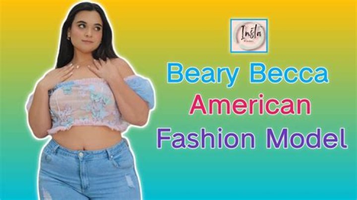 
Beary Becca Height, Weight, Net Worth, Age, Birthday, Wikipedia, Who, Nationality, Biography 