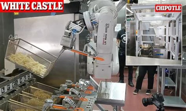 
“Bro just pay people more”: Internet in disbelief as White Castle and Chipotle are spending $500,000 a month on robots 