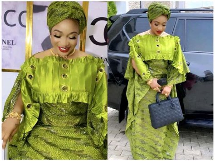 
Checkout The Outfit Tonto Dikeh Wore That Has Caused Reactions From Fans And Followers. 