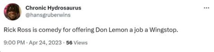 
Does Rick Ross own Wingstop? Rapper offers job to Don Lemon after CNN termination, sparks hilarious reactions online 