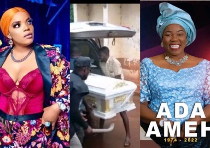 
Empress Njamah shares heartbreaking videos from Ada Ameh’s burial 