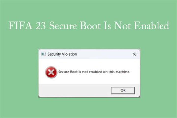 
Fifa 23 Secure Boot Is Not Enabled! How To Fix The Issue? 