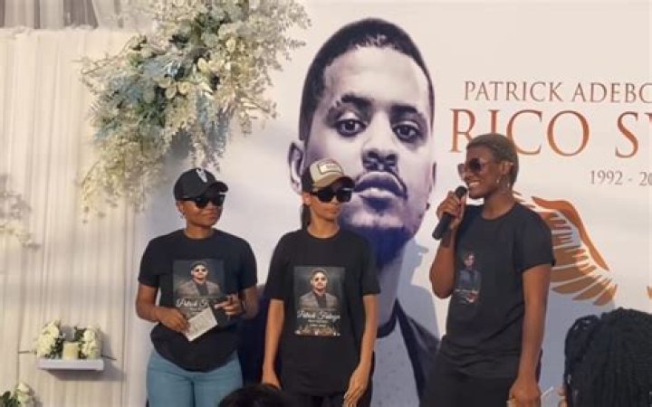 
Girlfriend Of Late Rico Swavey Tackles His Friends For Clubbing After His Candlelight Service 