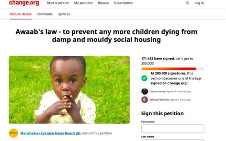 
How Did Awaab Ishak Die? Cause of Death Revealed 