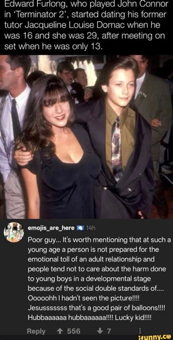 Inside The Troubled Relationship Between Edward Furlong and Jacqueline Domac