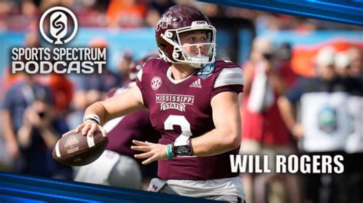 Is Will Rogers III Mississippi State Related To Will Rogers? Football Player Family