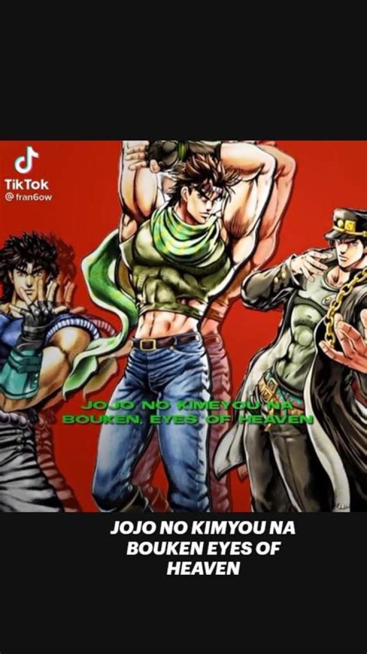 Jojo No Kimyou Na Bouken Eyes Of Heaven Tiktok Song Lyrics & English Translation