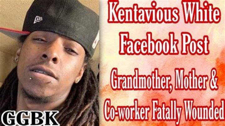 
Kentavious White Shooting Case And Suicide: Man Killed Mother GrandMom And Manager 