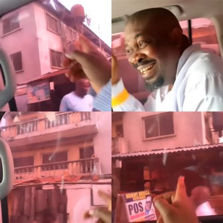 
Kids Chase Don Jazzy As He Visits His Childhood Neighborhood 