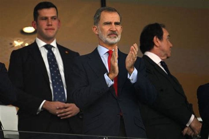 
King Felipe of Spain Roots for National Team at World Cup in Qatar 