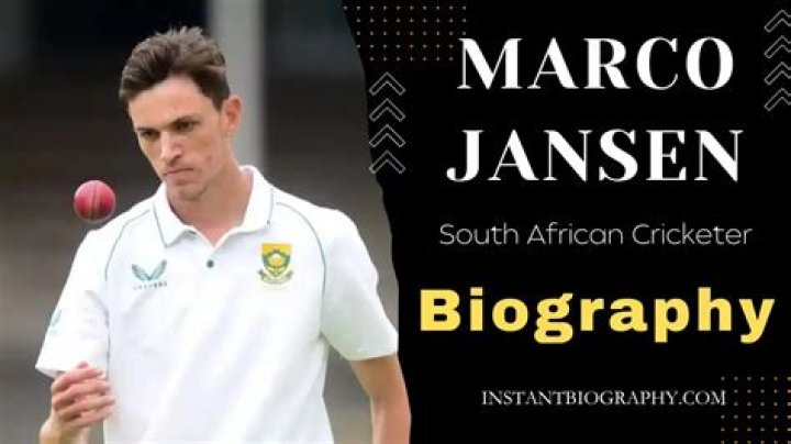 
Marco Jansen Height, Weight, Net Worth, Age, Birthday, Wikipedia, Who, Nationality, Biography 