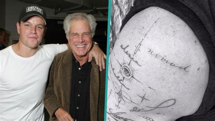 
Matt Damon Gets a New Tattoo In Honor of his Late Dad Kent, See the Pics 