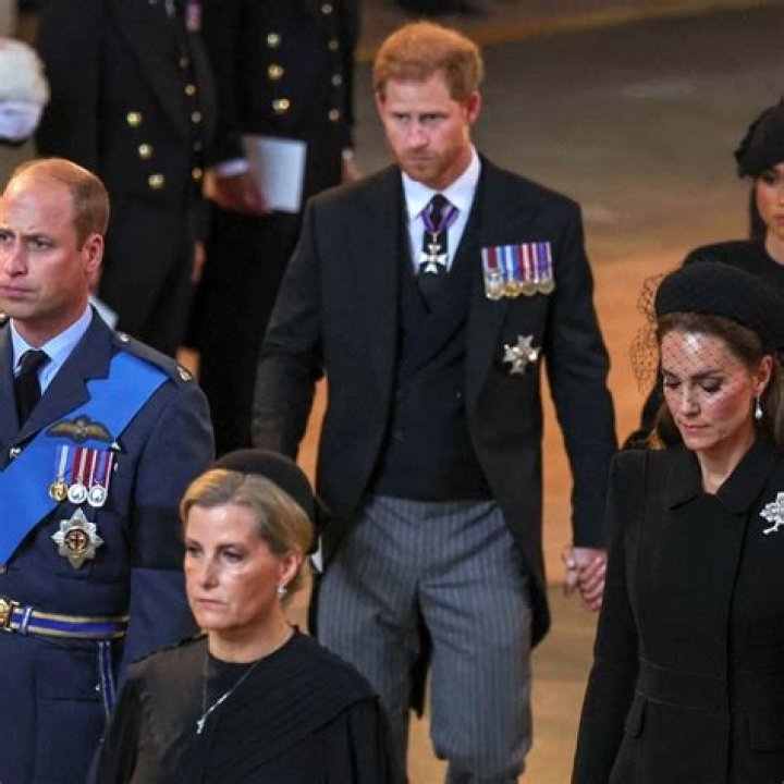 
Meghan Markle And Kate Middleton Honored Queen Elizabeth At Her Service 
