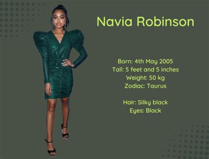 Navia Robinson Height, Weight, Net Worth, Age, Birthday, Wikipedia, Who, Nationality, Biography