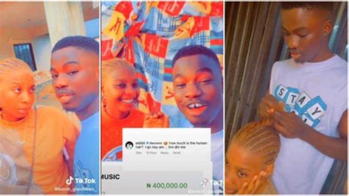 
Singer Skibii Gives Man Who Braided His Girlfriend’s Hair N400k 