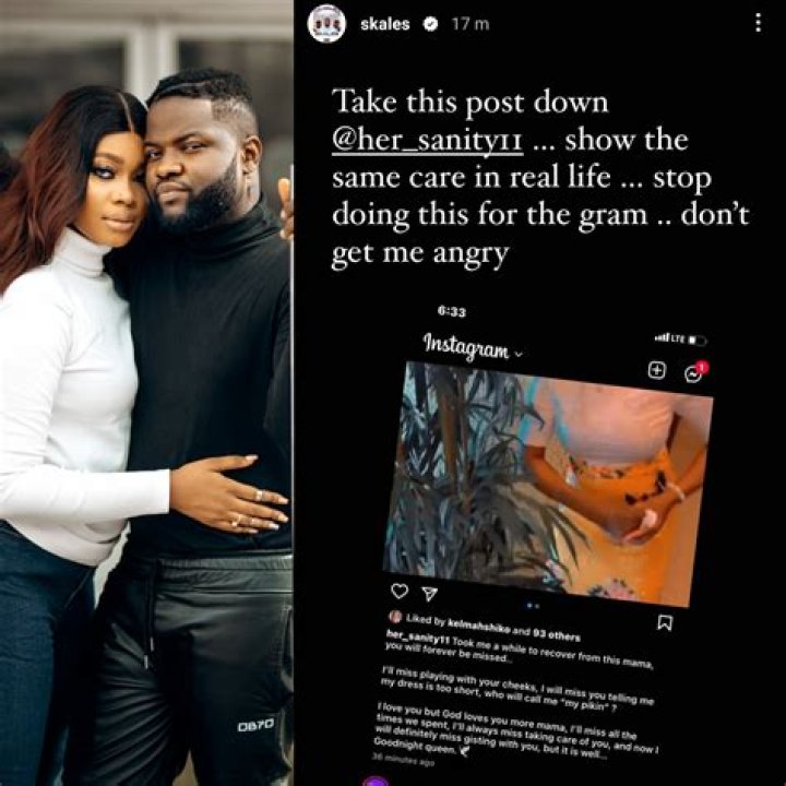 
Skales Unfollows His Wife On Instagram, Causing Trouble In Paradise. 