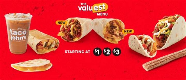 
Taco John’s introduces new Nacho Crunch Beef Burrito and Nacho Crunch Chicken Burrito to its ValuEST Menu 