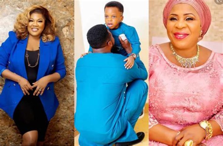 
Toyin Abraham Overwhelmed With Love As Fausat Balogun Does The Unexpected For Her Son, Ireoluwa 