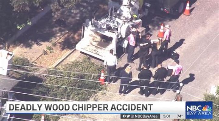 
Tree trimmer dies after being pulled into a wood chipper 