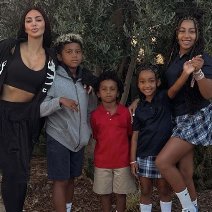 
Watch Kim Kardashian’s Daughter Chicago Correct Little Brother Psalm as They Sing Together 