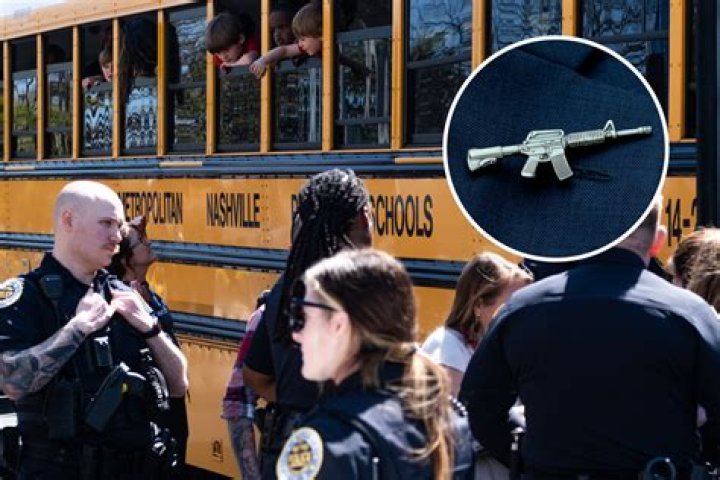 
What are AR-15 pins? Republicans George Santos, Anna Paulina Luna and Andrew Clyde slammed after Nashville School shooting 