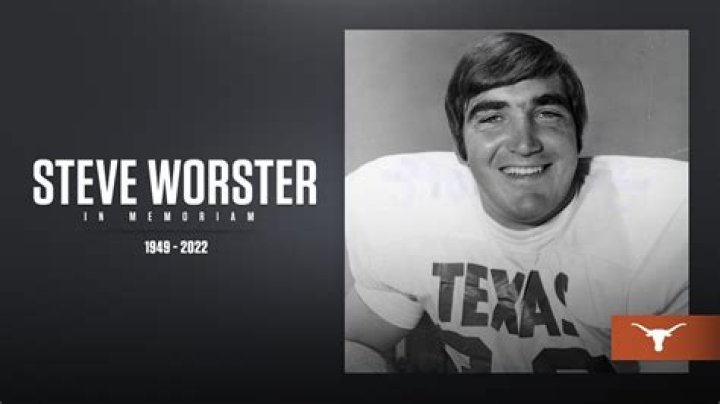 
What was Steve Worster Cause of Death? 