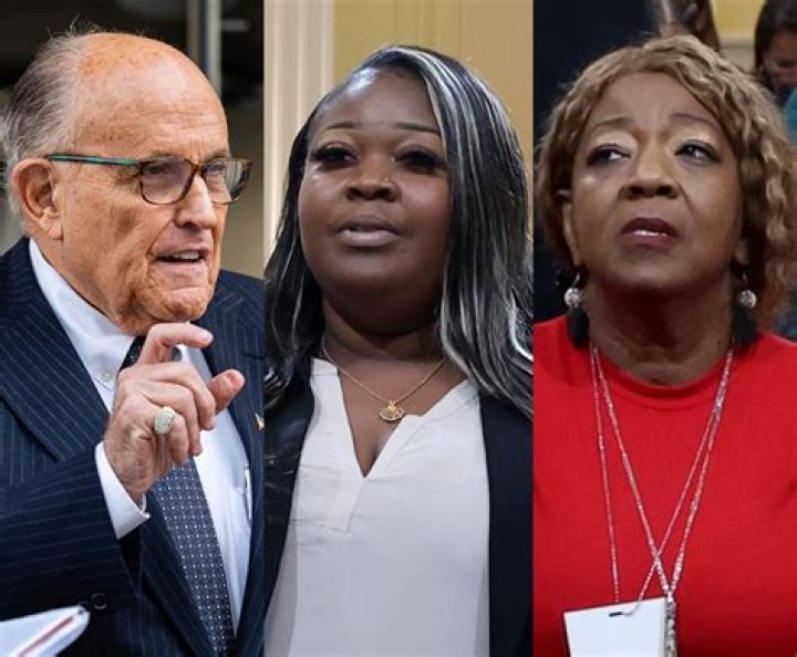 
Who are Shaye Moss and Ruby Freeman? Rudy Giuliani admits to making false claims about Georgia election workers 