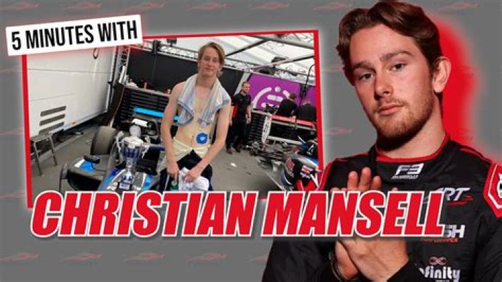 
Who Is Anthony Mansell, Christian Mansell Father? Wikipedia And Age 