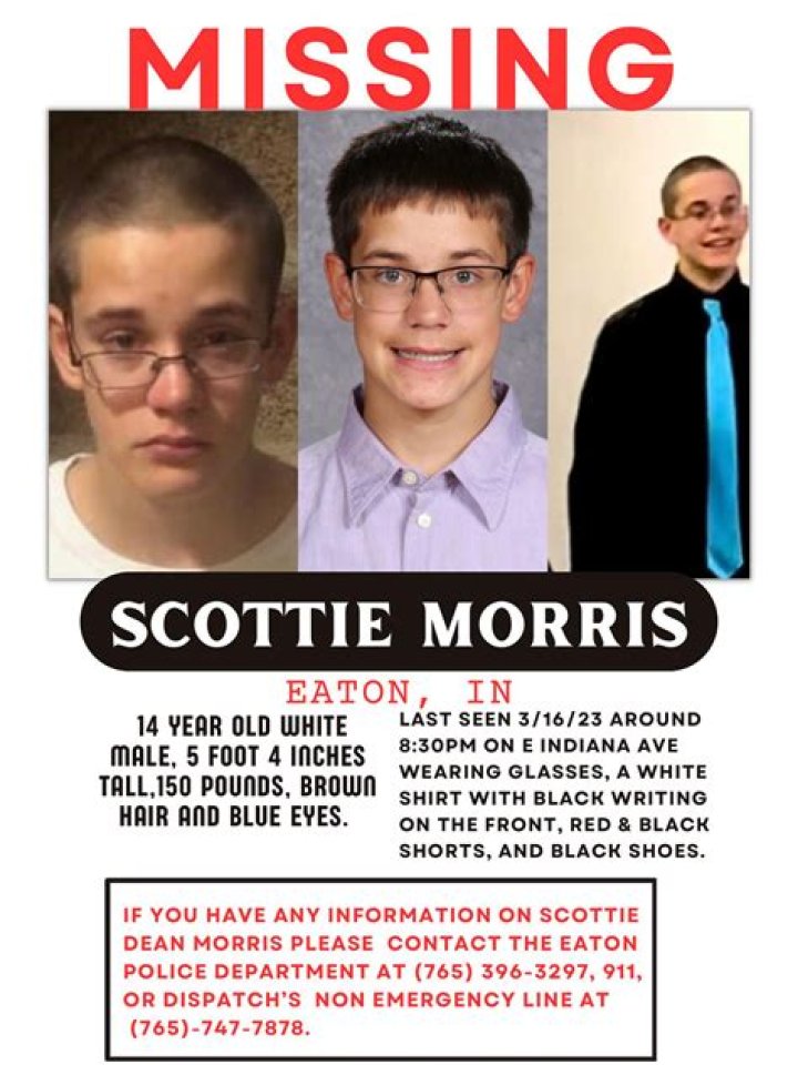 
Who is Scottie Morris? Missing Eaton, Indiana teen 