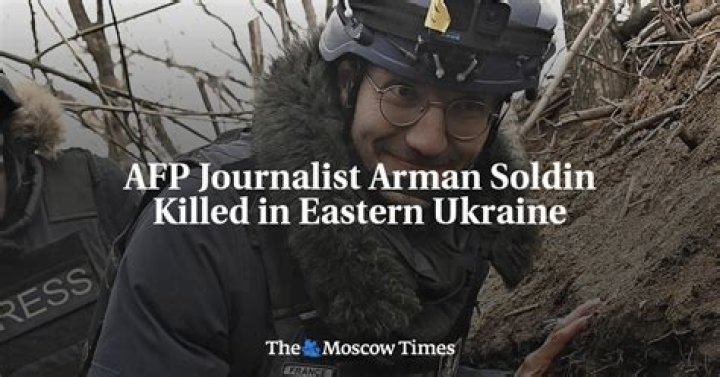 
Who was Arman Soldin? AFP journalist killed in Ukraine 