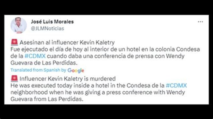 
Who was Kevin Kaletry? Wendy Guevara leads tributes as Las Perdidas co-star and TikTok star is assassinated 
